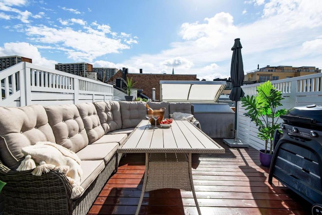 Апартаменты Live On The Roof Of Oslo City Center Экстерьер фото