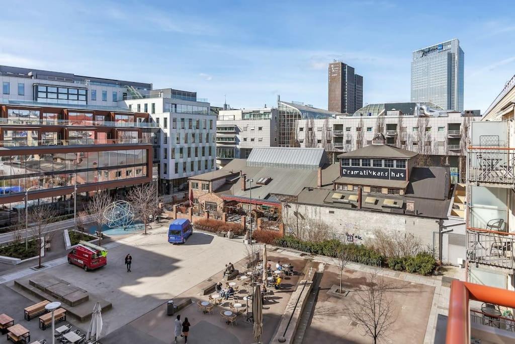 Апартаменты Live On The Roof Of Oslo City Center Экстерьер фото